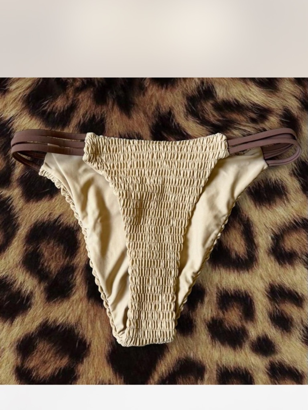 Cream Gold Bikini - Picture 4 of 4